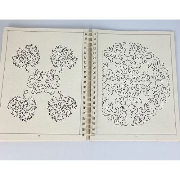 Wavery Honor A Workbook of Embroidery Design Book Softcover 1858 Sketch Patterns - Picture 7 of 11